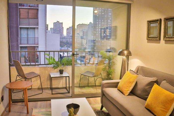 HOM I Wifi, AA, Gym, Parking, Lavandería, Terraza