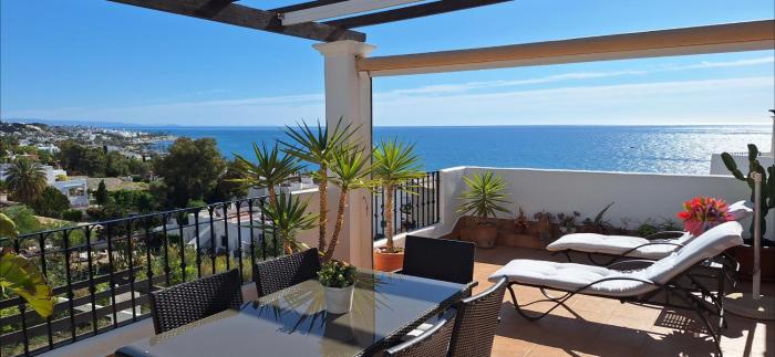 Bonitas vistas al mar y a la montaña