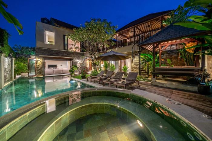 Villa Bettini Stylish 3BR with Pool Near Bintang