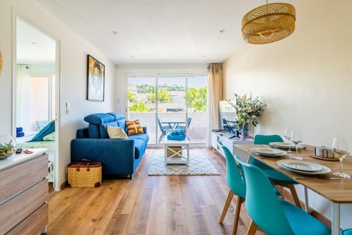 Cassis - Le Capucine, 4pers, terrasse, classé 3 étoiles