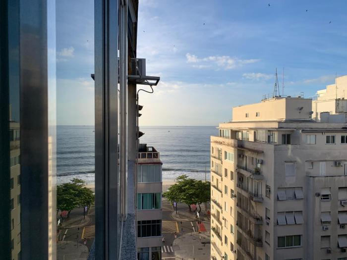 Studio 1 minuto da praia Vista mar lateral