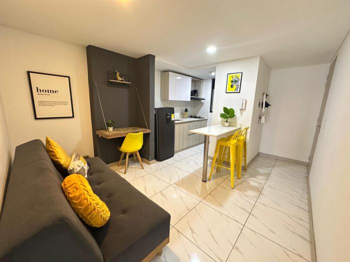 Copenhagen 604- Lindo apartaestudio al lado del CC Portal del Quindio