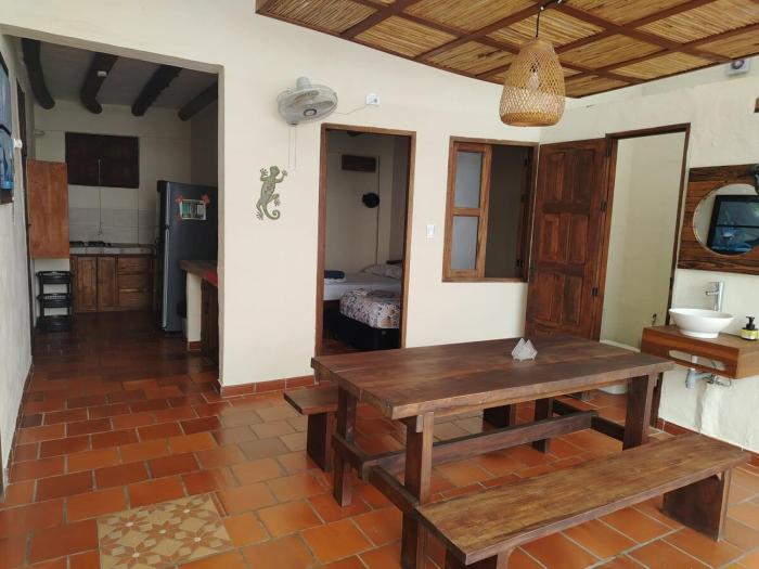 Apartamento Central en Barichara con Garaje