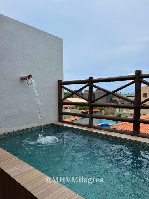 MHV Milagres - Casa Coralli 04 Refugio a poucos metros da Praia, Piscina com vista para o mar!