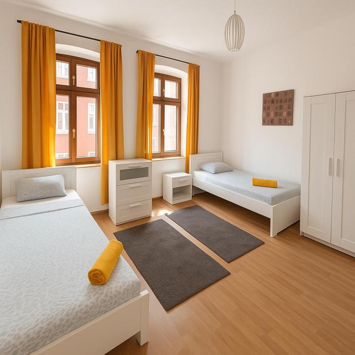 Merseburg Apartments mit guter Ausstattung in zentraler Lage