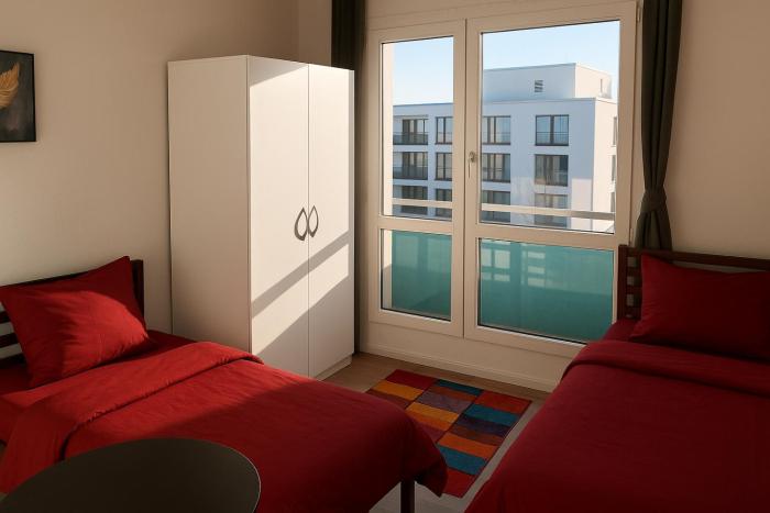 Ideal für Monteure 3 Zimmer Apartment mit Küche, Waschmaschine, Bad, WiFi, Flat TV usw