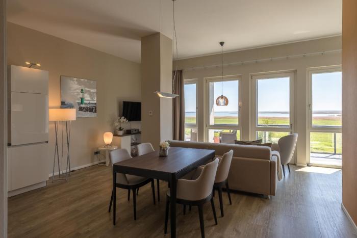 2-Zimmer Ferienwohnung Sonnengott, zwischen Ostsee und Bodden mit Süd- und Westbalkon