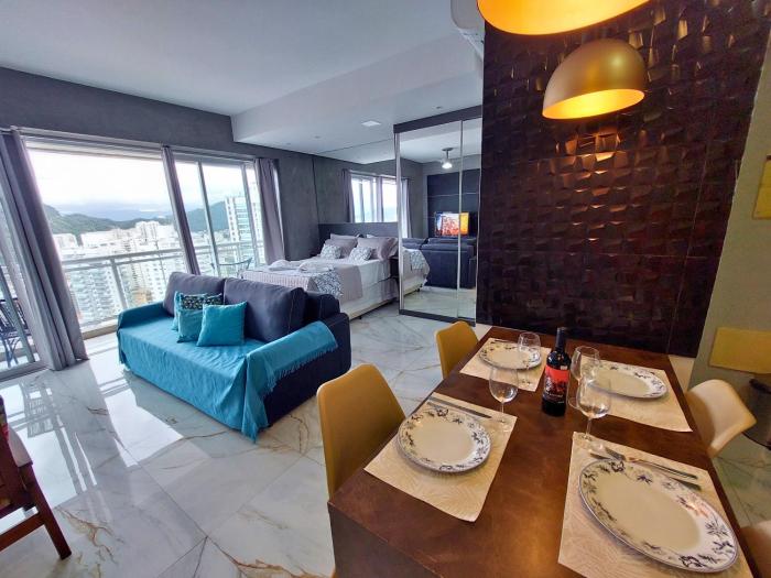 Book Santos Unlimited 2611 - Studio conceito com Vista Mar