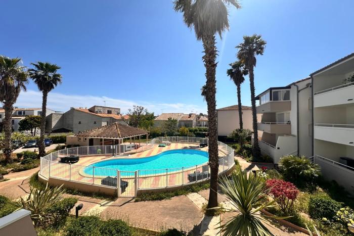 LE MAYFLOWER - Appartement cosy dans résidence de standing avec piscine