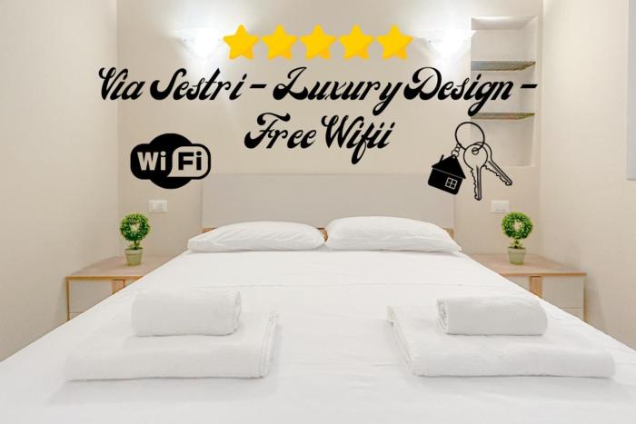 Luxury Design - Free Wifii - Via sestri