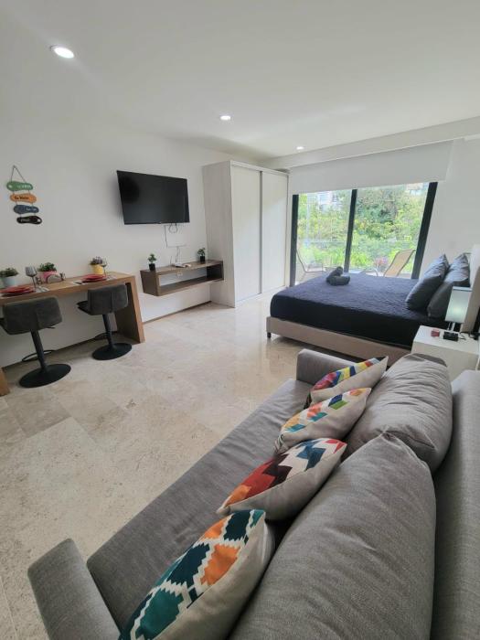 Vistas de ensueño al mar azul y al mar verde