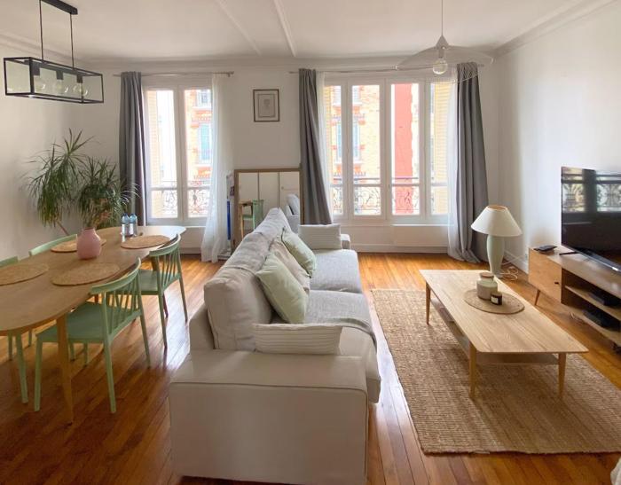 Appartement lumineux à Levallois, proche métro & Paris