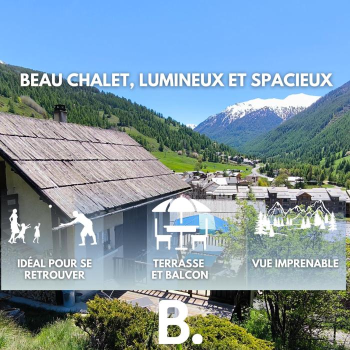 Beau chalet 15p - Abriès - Parc naturel du Queyras