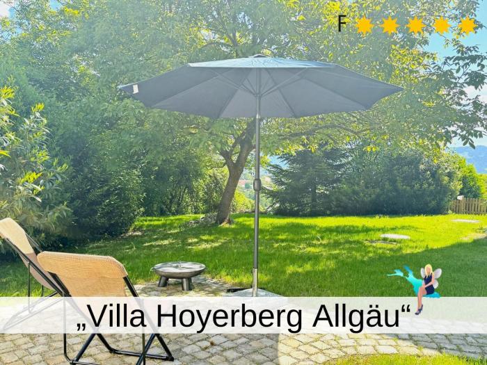 Ferienwohnung Villa Hoyerberg Allgäu - moderne Wohnung mit Blick ins Allgäu
