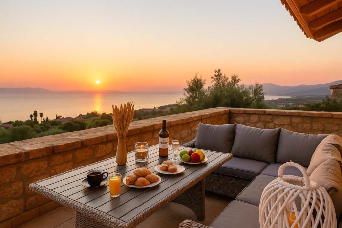 Mani Panoramic Views - Private Sunny Retreat