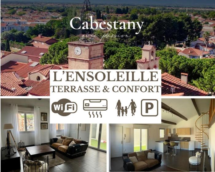 Nouveau - LEnsoleillé Terrasse & Atypique - 10 Min Plages - Serenité & Confort - IDEAL FAMILLE Parking et Wifi Gratuit - OFFRE SPECIALE