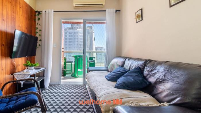 Apartamento Praia Grande com area gourmet