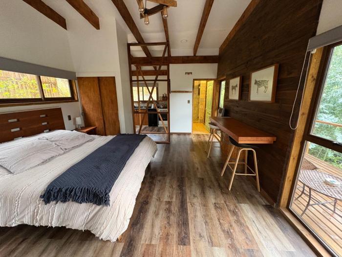 cabaña con tinaja en viña narbona wines