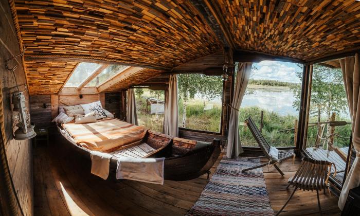 Elämysmajoitus Piisaminpesä