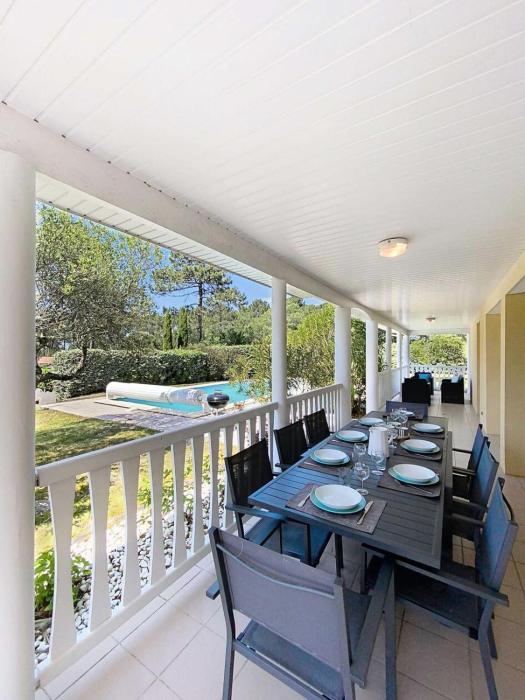 Résidence Eden Parc - Superbe villa avec piscine chauffée pour 8 personnes Lacanau Océan MAE-0631