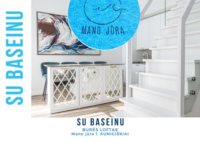 BURĖS LOFTAS, Mano jūra 1 Kunigiškiai - by Hello Sea homes