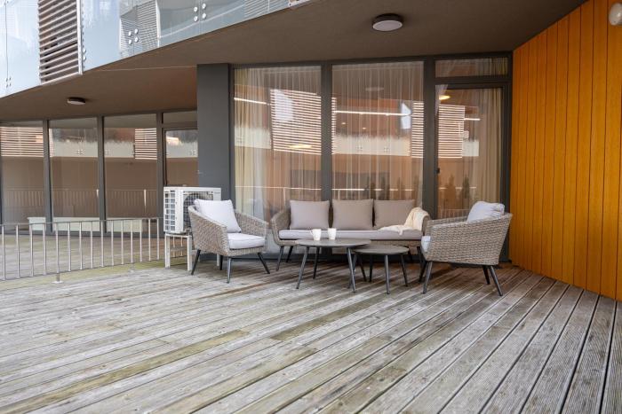 New Apt with 22m Terrace Central Parking I ᴄᴏʜᴏsᴛ