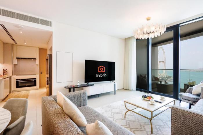 Livbnb Premium 3BR at Address JBR Posh Interiors with Sea and Ain Views