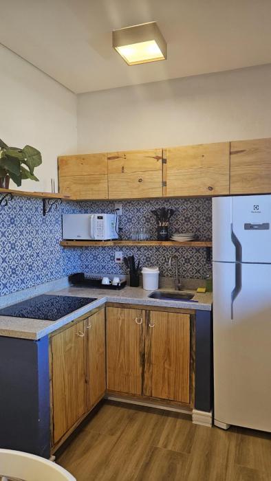 Loft Santorini no centro com Café da manhã