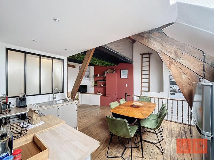 La passerelle, charmant duplex, centre Wimereux