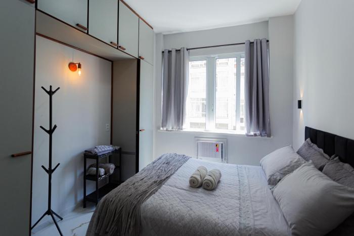 Copacabana Posto 6 - Moderno e Completo - A 2 min da Praia, Wi-fi 500mb, Self Check-in - Localização Perfeita entre Arpoador e Ipanema