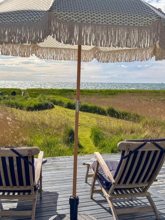 Front Row Holiday Home With Sunset On Odden