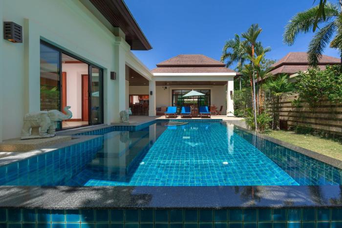 Traditional Thai 2BR villa in Baan Bua Estate