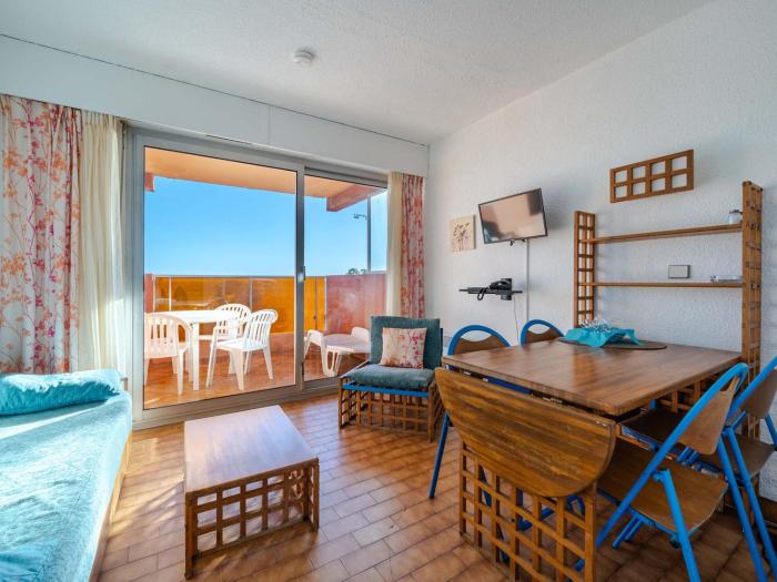 Studio 4 pers, vue mer, Wi-Fi, animaux admis - FR-1-827-55