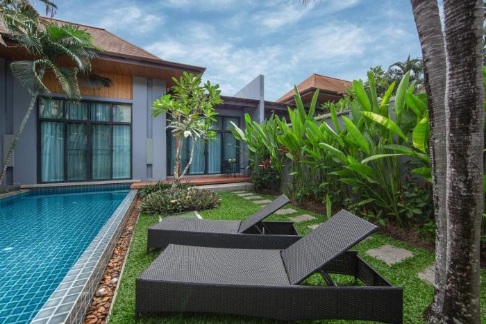 VILLA ARU Private Pool 3 min to Naiharn Beach