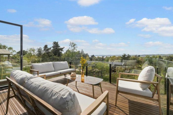 70S Holiday Home With Views Of Mols Bjerge