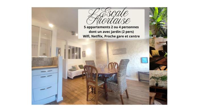 Lescale Niortaise - Centre-ville - 10mn Gare - WIFI - Netflix
