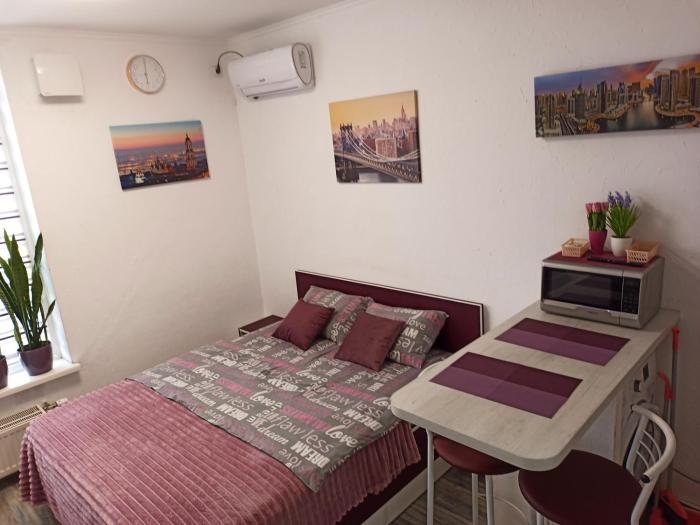 Cozy Smart Studio Apartment in a Closed Residential Complex Comfort Town КТ-11