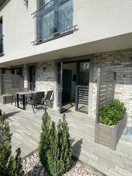 Villa Riviera Apartament 4 osobowy dwupokojowy z tarasem Poddąbie
