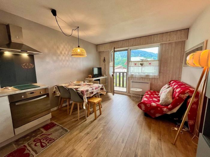 Studio cosy au centre de Samoëns avec animaux acceptés et parking - FR-1-624-70
