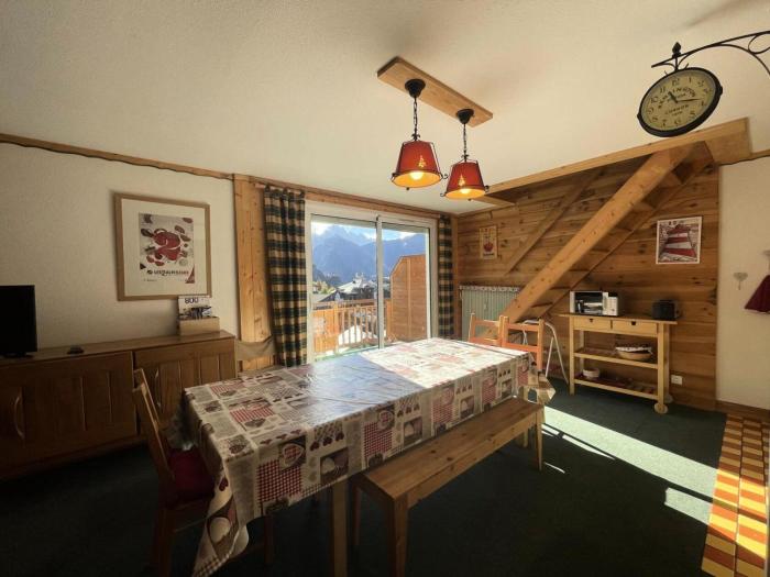 Résidence Rochail - Duplex chaleureux en centre station avec vue sur les pistes MAE-5311