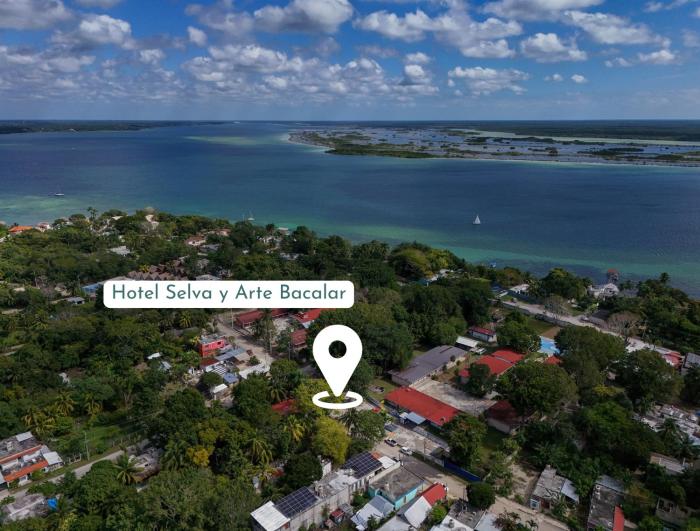 Hotel Casa Selva y Arte Bacalar -Gratis Renta Bicicletas