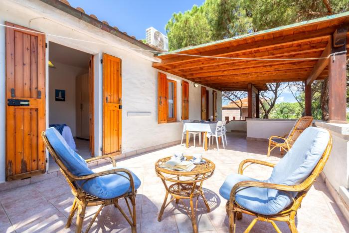 Casa con terrazza nella Pineta
