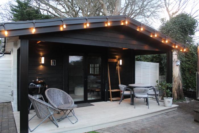 White River Retreats luxury lodges with Private Wood Fired Hot Tub