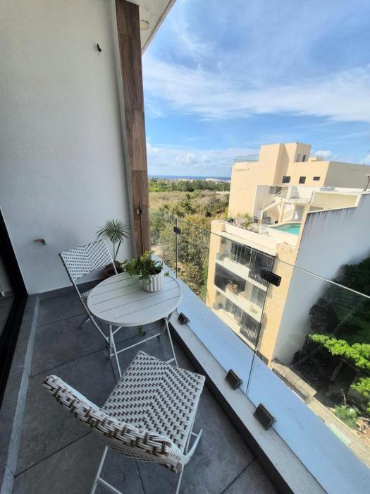 Escape de ensueño l Vista al mar desde el balcón