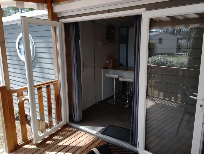MH 285 OHARA 3 chambres et 1 salle de bain dans camping 4 étoiles