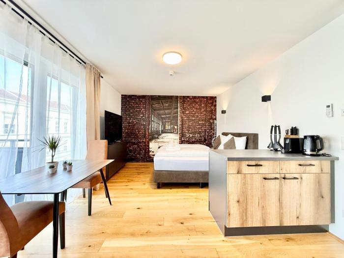 Möbliertes Apartment mit Balkon