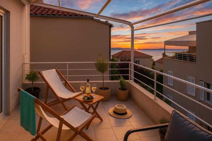 Sunny Resort apartment with seaview 1314