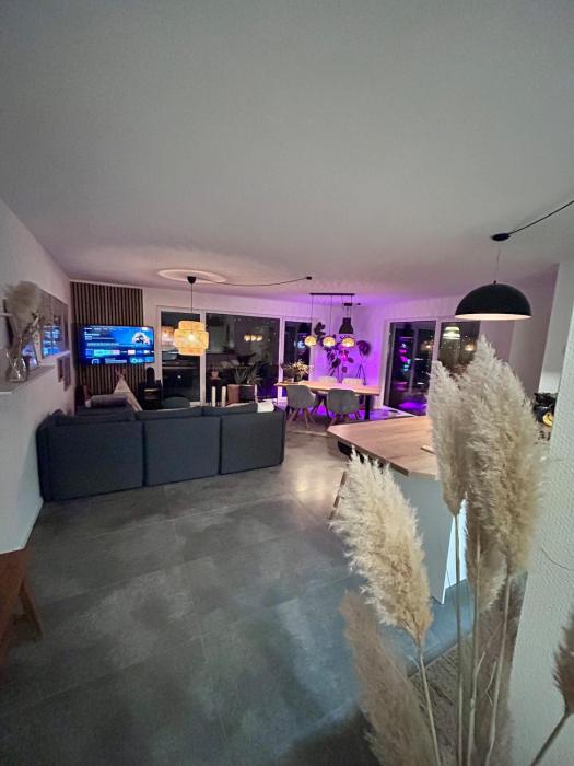 Cozy living with a view near Würzburg