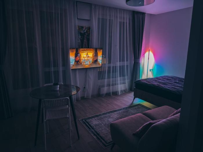 Apartment with a large balcony