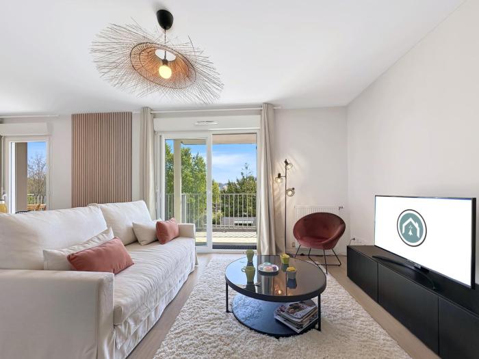 Beau T2 recent, terrasse parking 4 pers